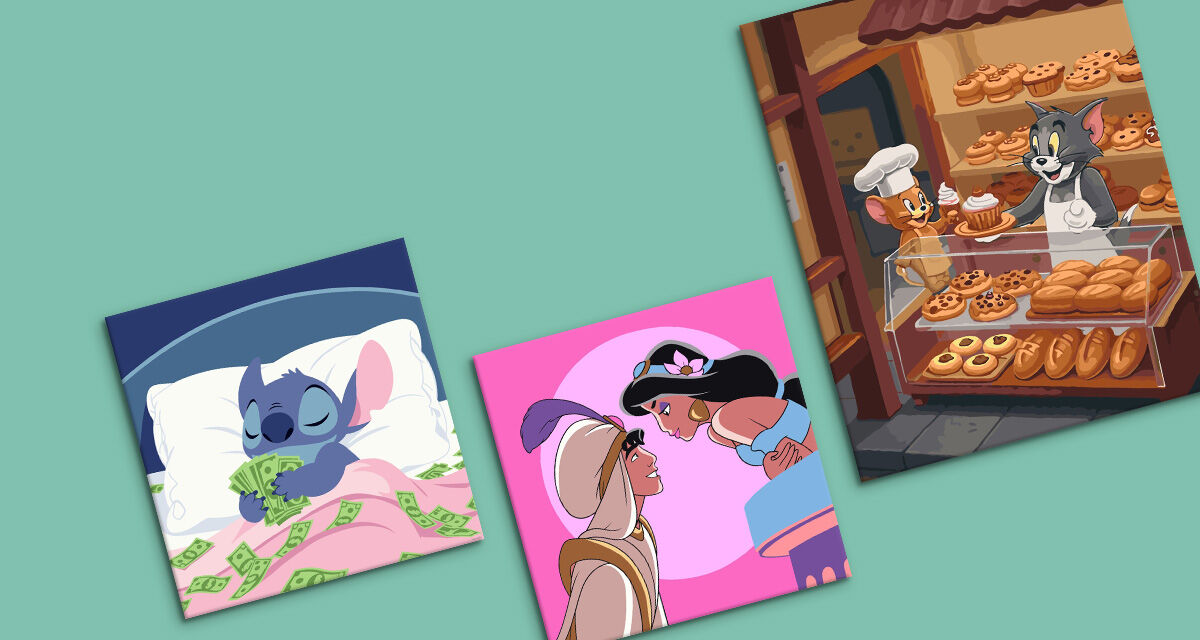 Картины<br>со сказочными персонажами